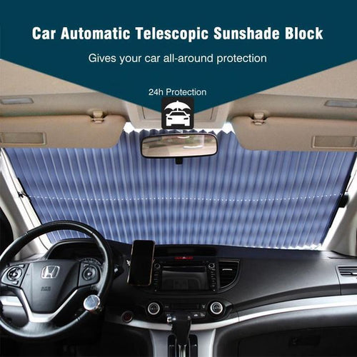 Car Retractable Curtain With UV Protection
