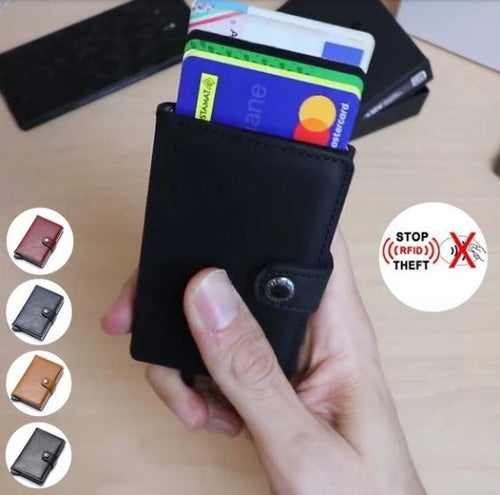 (50% OFF!!) RFID Blocking Vintage Business Wallet