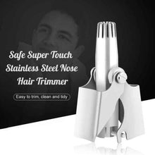 Load image into Gallery viewer, Safe Super Touch Stainless Steel Nose Hair Trimmer