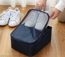 Load image into Gallery viewer, Travel Shoe Bags, Foldable Waterproof Shoe Pouches Organizer-Holds 3 Pair of Shoes