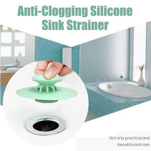 Anti-Clogging Silicone Sink Strainer - 3pcs