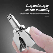 Load image into Gallery viewer, Safe Super Touch Stainless Steel Nose Hair Trimmer