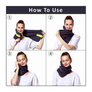 Travel Pillow with Extra Neck Support
