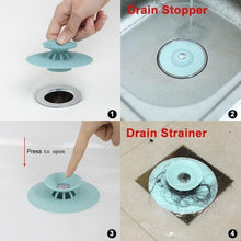Load image into Gallery viewer, Anti-Clogging Silicone Sink Strainer - 3pcs