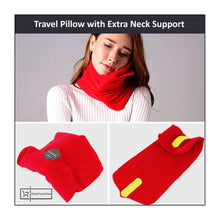 Load image into Gallery viewer, Travel Pillow with Extra Neck Support