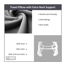 Load image into Gallery viewer, Travel Pillow with Extra Neck Support