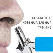 Load image into Gallery viewer, Safe Super Touch Stainless Steel Nose Hair Trimmer