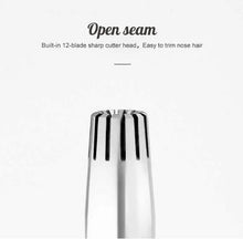 Load image into Gallery viewer, Safe Super Touch Stainless Steel Nose Hair Trimmer