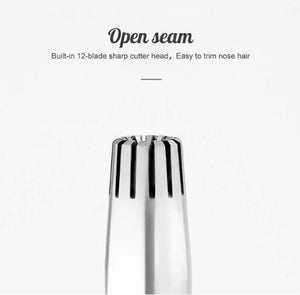 Safe Super Touch Stainless Steel Nose Hair Trimmer