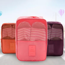 Load image into Gallery viewer, Travel Shoe Bags, Foldable Waterproof Shoe Pouches Organizer-Holds 3 Pair of Shoes