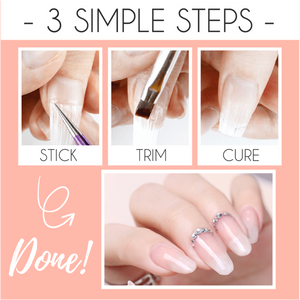 Fiberglass Quick Nail Extension Set