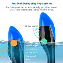 Load image into Gallery viewer, Full Face Anti-Fog Snorkeling &amp; Diving Mask Free Breathing Panoramic Scuba Mask