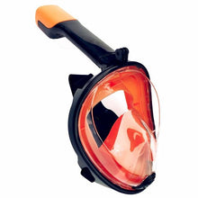 Load image into Gallery viewer, Full Face Anti-Fog Snorkeling &amp; Diving Mask Free Breathing Panoramic Scuba Mask