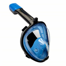Load image into Gallery viewer, Full Face Anti-Fog Snorkeling &amp; Diving Mask Free Breathing Panoramic Scuba Mask