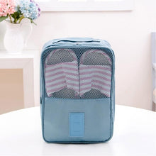 Load image into Gallery viewer, Travel Shoe Bags, Foldable Waterproof Shoe Pouches Organizer-Holds 3 Pair of Shoes