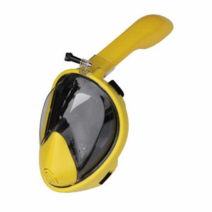 Full Face Anti-Fog Snorkeling & Diving Mask Free Breathing Panoramic Scuba Mask