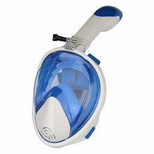 Load image into Gallery viewer, Full Face Anti-Fog Snorkeling &amp; Diving Mask Free Breathing Panoramic Scuba Mask