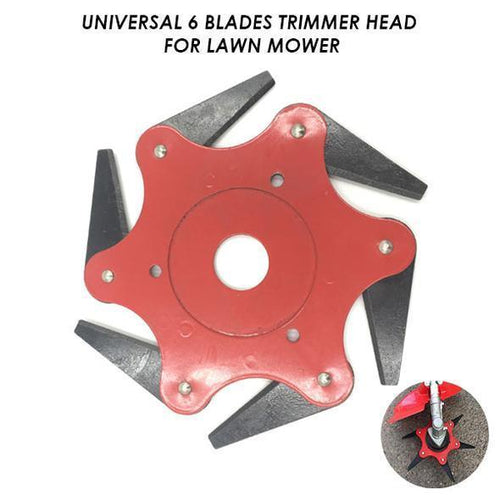 Universal Six Blades Trimmer Head