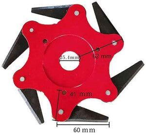 Universal Six Blades Trimmer Head